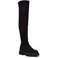 thumbnail image 1 of Nine West Womens Cellie Faux Suede Tall Over-The-Knee Boots, 1 of 3