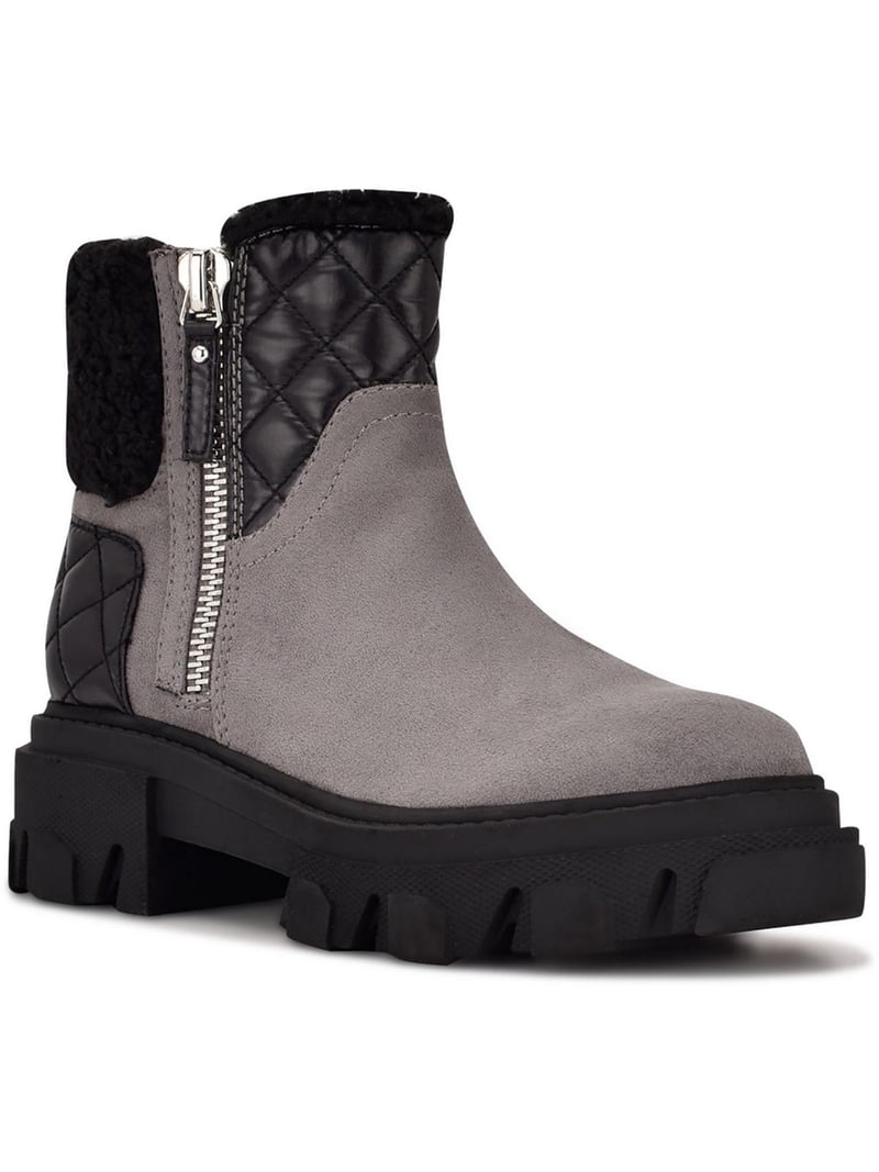 Nine West Womens Colbee2 Faux Suede Cold Weather Winter  display picture 1