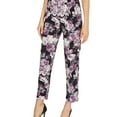 thumbnail image 1 of Nine West Womens Crepe Casual Trouser Pants, Purple, 12, 1 of 2