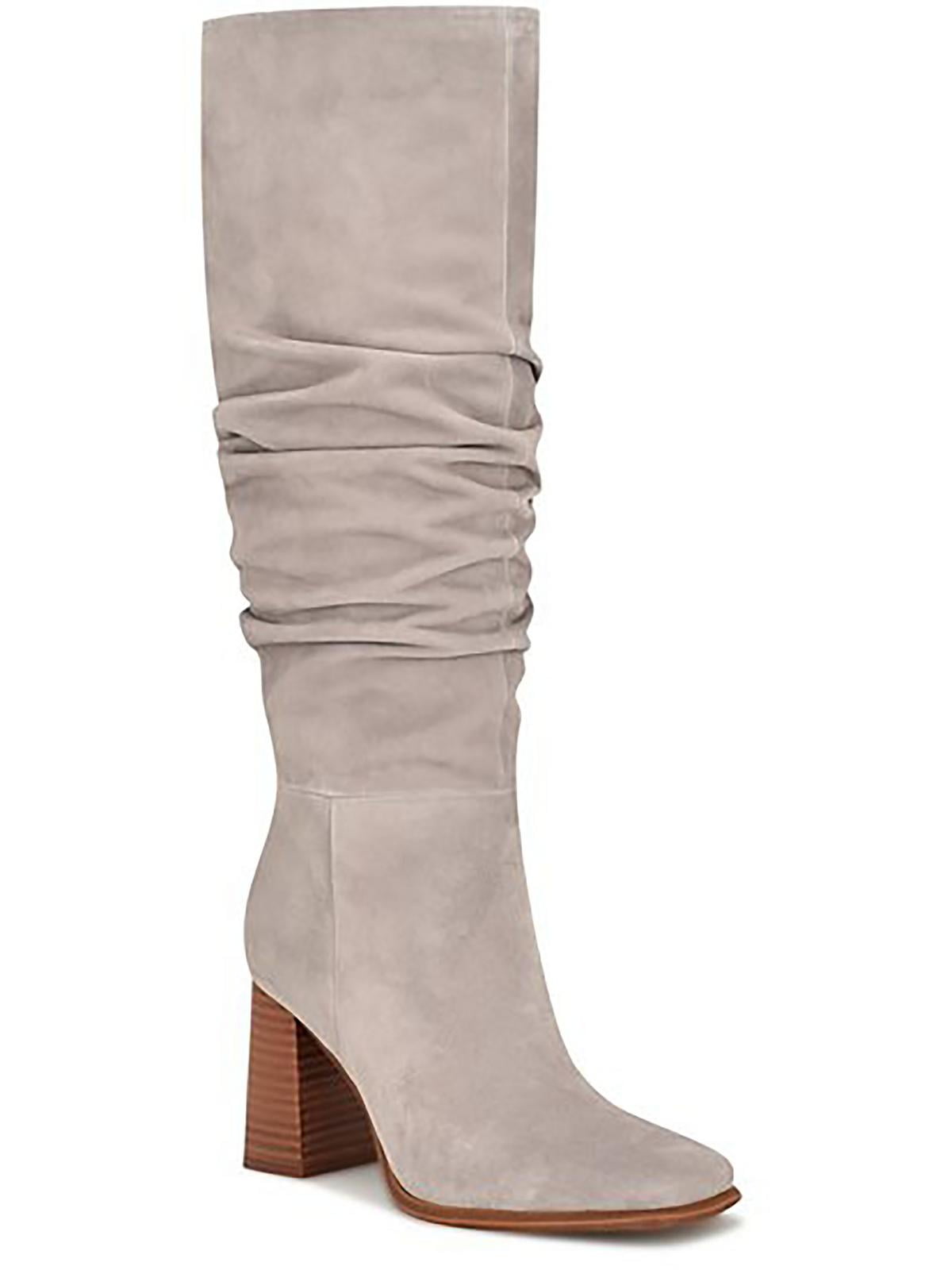 Nine West Womens Got It Woven Square Toe Heels