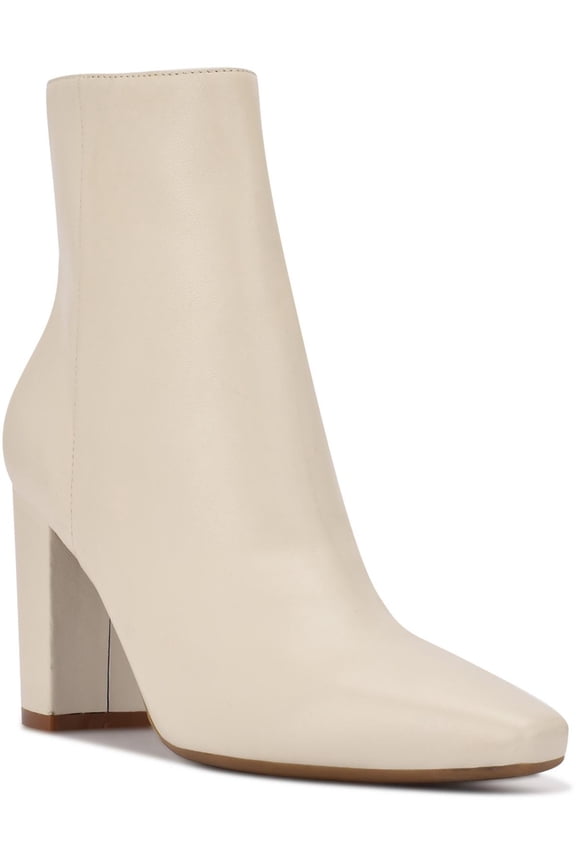 Womens Dery  Leather Zip Up Ankle Boots