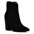 thumbnail image 1 of Nine West Womens Ghost Suede Zip Up Ankle Boots, 1 of 5