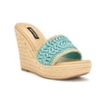 thumbnail image 1 of Nine West Womens Holand Slip On Open Toe Espadrilles, 1 of 1