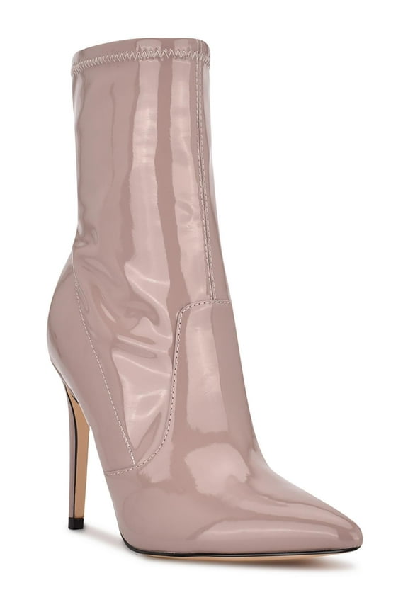 Womens Jody 3 Patent Pointed Toe Booties