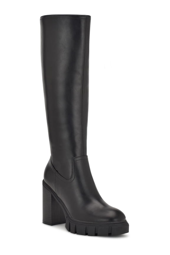 Womens Kani 3 Faux Leather Tall Over-The-Knee Boots