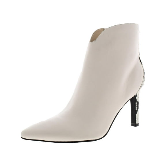 Nine West Womens Mikale Leather Casual Ankle Boots