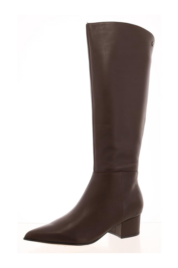 Womens Morgin Pull On Pointed Toe Knee-High Boots