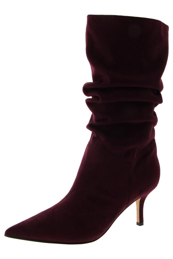Womens Mycki 2 Faux Suede Pull On Mid-Calf Boots
