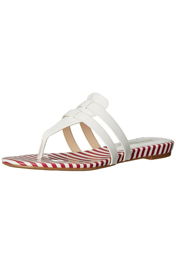 Womens Outside Open Toe Casual T-Strap Sandals