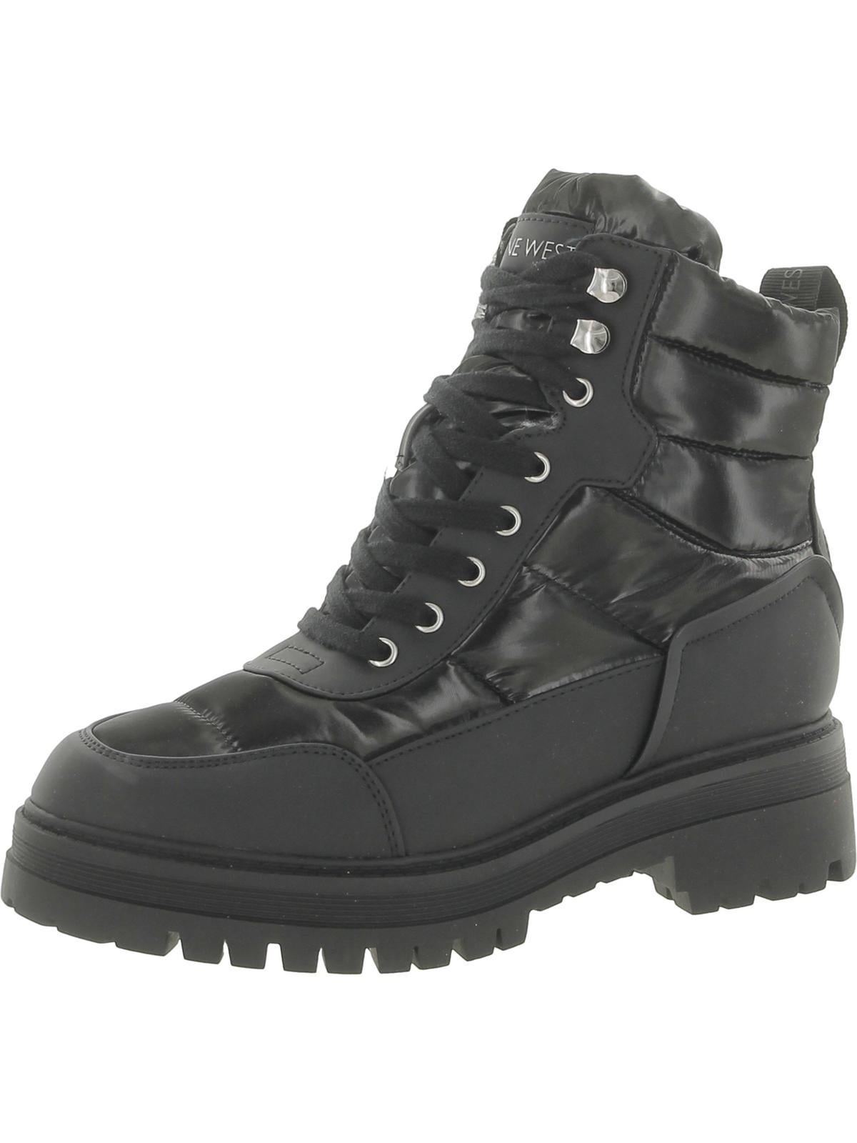 Nine west combat outlet boots