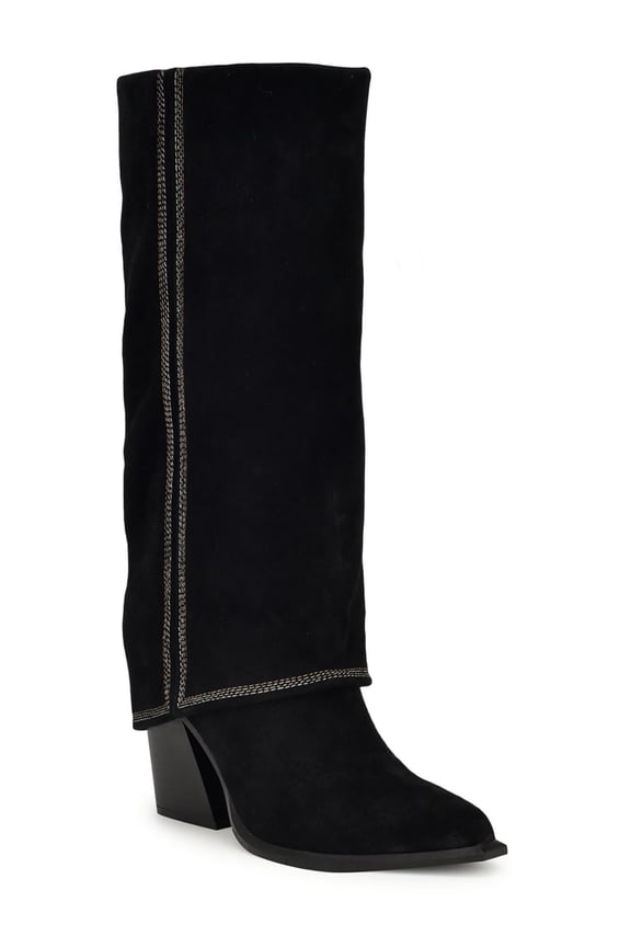 Womens Rimepy Suede Pull On Mid-Calf Boots