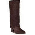 thumbnail image 1 of Nine West Womens Rimepy Suede Pull On Mid-Calf Boots, 1 of 1