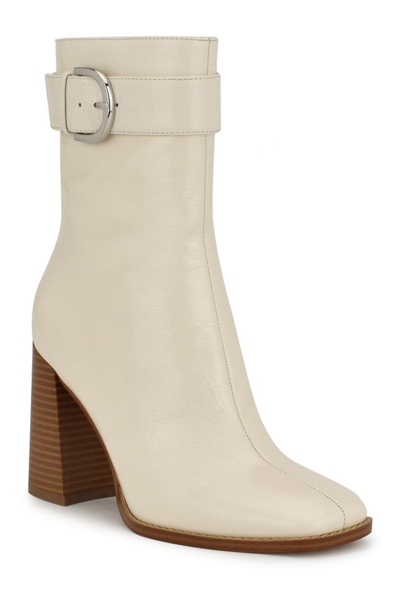 Womens Taress Leather Solid Mid-Calf Boots