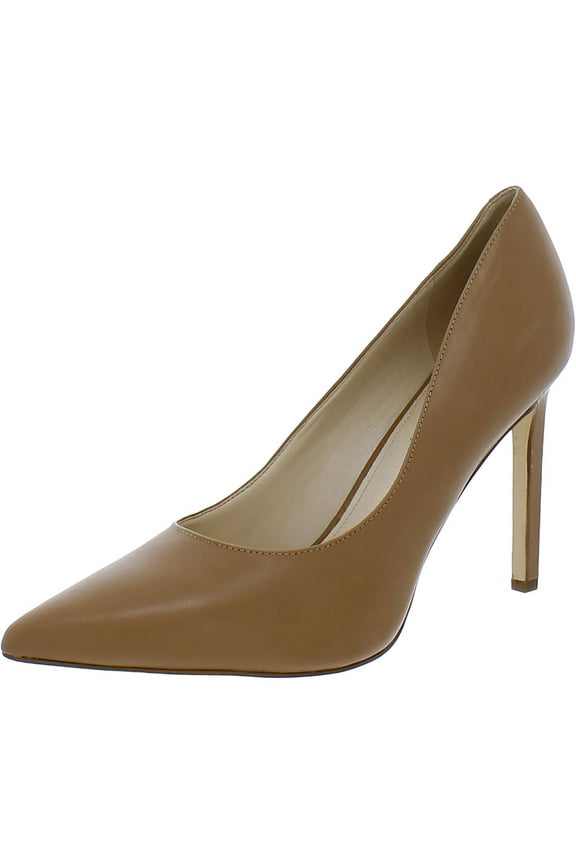 Womens Tatiana Leather Stiletto Dress Pumps