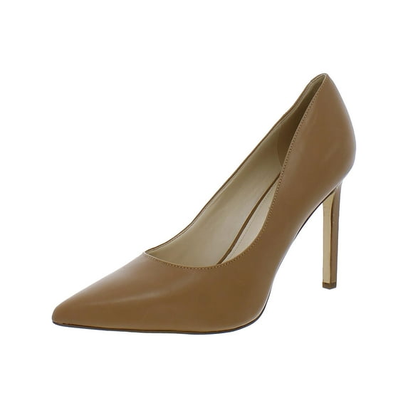 Nine West Womens Tatiana Solid Leather Dress Pumps