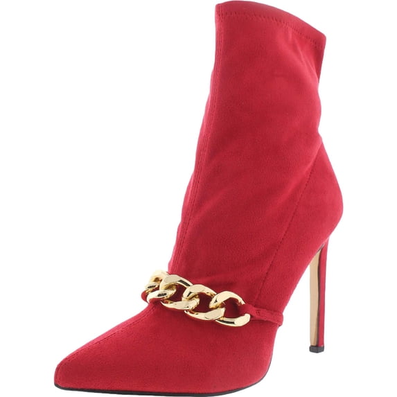 Nine West Womens Timbaa 2 Faux Suede Casual Ankle Boots