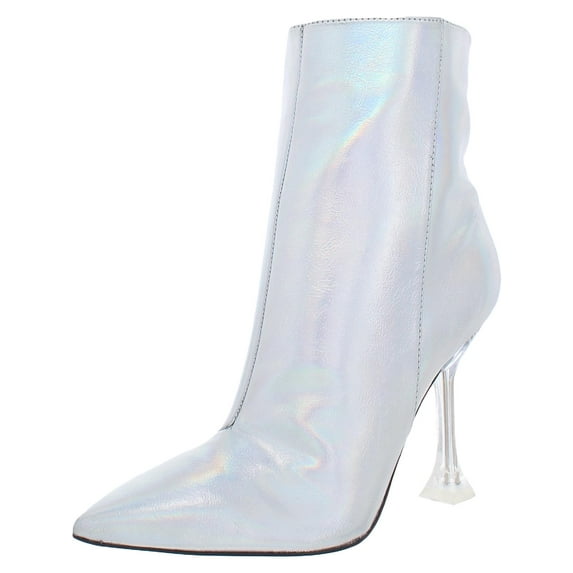 Nine West Womens Tonight 3 Pull On Mid-Calf Booties