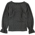 thumbnail image 1 of Nine West Womens Two Tone Pullover Sweater, Black, 2X, 1 of 1