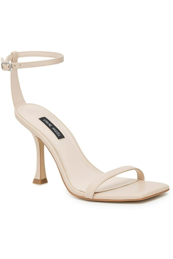 Womens WN Yess Leather Open Toe Pumps