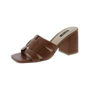 Nine West Womens WNKAELYN3 Faux Leather Dressy Strappy Sandals