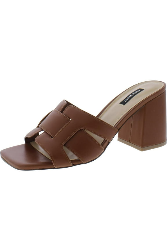 Womens WNKAELYN3 Faux Leather Dressy Strappy Sandals