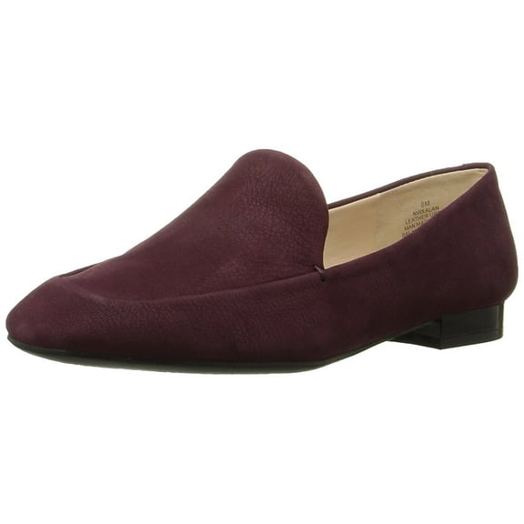 Nine West Womens Xalan Leather Closed Toe Loafers