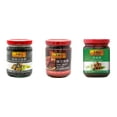 thumbnail image 1 of NineChef Brand Spoon Plus 3 Pack Lee Kum Kee Cooking Sauce, 3 Flavors(Black Bean Garlic Sauce,Chili Bean Sauce,Sa Cha Sauce), 1 of 2