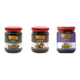 thumbnail image 1 of NineChef Brand Spoon Plus 3 Pack Lee Kum Kee Cooking Sauce, 3 Flavors(Black Pepper Sauce,Chu Hou,Hoisin Sauce), 1 of 2