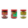 thumbnail image 1 of NineChef Brand Spoon Plus 3 Pack Lee Kum Kee Cooking Sauce, 3 Flavors(Char Siu Sauce,Chili Garlic Sauce,Minced Garlic Sauce), 1 of 2