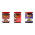 thumbnail image 1 of NineChef Brand Spoon Plus 3 Pack Lee Kum Kee Cooking Sauce, 3 Flavors(Char Siu Sauce,Chiu Chow Chili Oil,Hoisin Sauce), 1 of 2