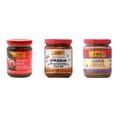 thumbnail image 1 of NineChef Brand Spoon Plus 3 Pack Lee Kum Kee Cooking Sauce, 3 Flavors(Chiu Chow Chili Oil,Dried Shrimp Chili Oil,Finely Shrimp), 1 of 2
