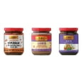 thumbnail image 1 of NineChef Brand Spoon Plus 3 Pack Lee Kum Kee Cooking Sauce, 3 Flavors(Dried Shrimp Chili Oil,Finely Shrimp,Hoisin Sauce), 1 of 2