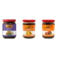 thumbnail image 1 of NineChef Brand Spoon Plus 3 Pack Lee Kum Kee Cooking Sauce, 3 Flavors(Hoisin Sauce,Plum Sauce,Spare Rib Sauce), 1 of 2