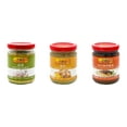 thumbnail image 1 of NineChef Brand Spoon Plus 3 Pack Lee Kum Kee Cooking Sauce, 3 Flavors(Minced Garlic Sauce,Minced Ginger Sauce,Sichuan Spicy Noodle Sauce), 1 of 2