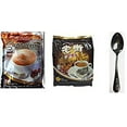 thumbnail image 1 of NineChef Bundle Aik Cheong Malaysia Cappuccino Silkly Smooth(12 Sachets) + Instant 3 in 1 White Coffee Tarik Original 600g + 1 NineChef Spoon, 1 of 1