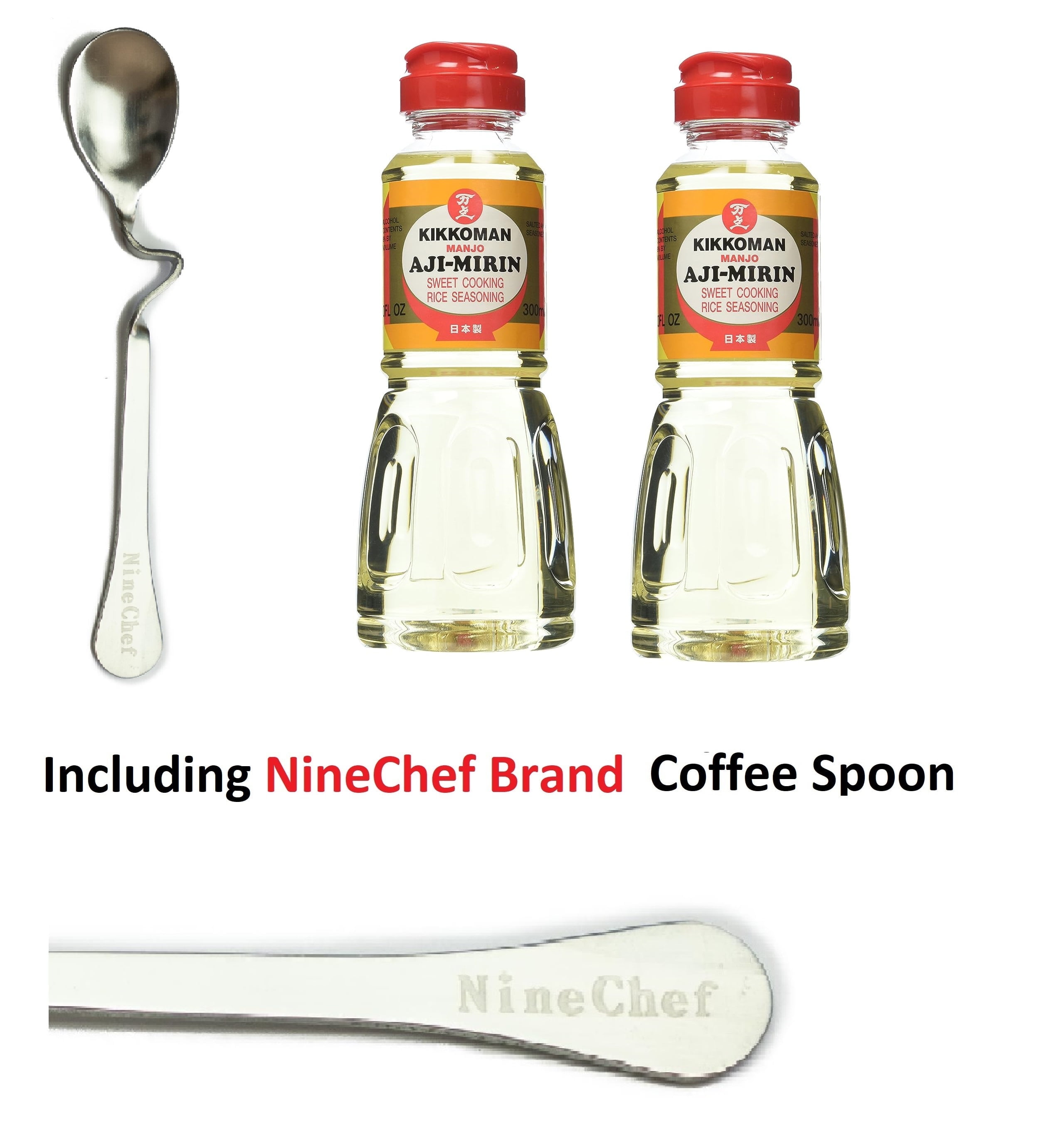 NineChef Bundle AjiMirin Japanese sweet cooking rice wine 10 oz x