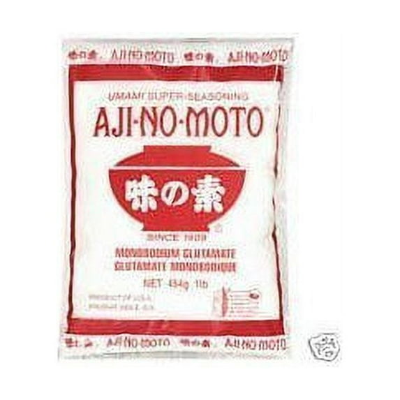 NineChef Bundle - Aji-No-Moto: Monosodium Glutamate Seasoning 1lb + 1 NineChef Brand Long Handle Spoon