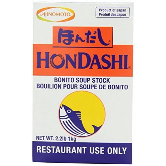 NineChef Bundle - Ajinomoto Hondashi Soup Base 2.2-Pound Units + 1 NineChef Brand Long Handle Spoon