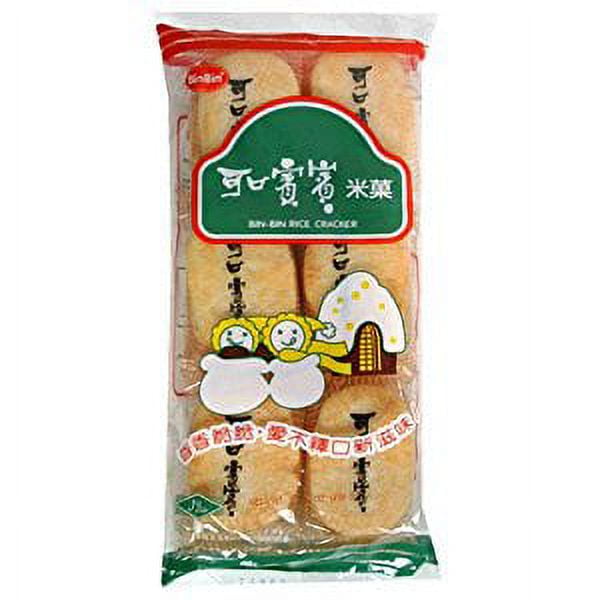 NineChef Bundle - Bin Bin Rice Crackers 3.73-Ounce Pack (Pack of 30) + 1 NineChef Brand Long Handle Spoon