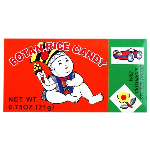 NineChef Bundle - Botan Rice Candy 0.75oz 21g (pack 1) Plus NineChef Brand Spoon