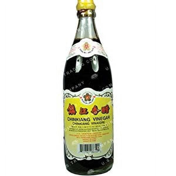 NineChef Bundle - CHINKIANG VINEGAR 2x21OZ + 1 NineChef Brand Long Handle Spoon