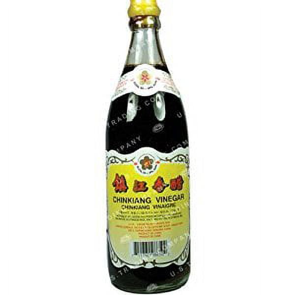 NineChef Bundle - Chinkiang Vinegar (Four Bottle) + 1 NineChef Brand Long Handle Spoon