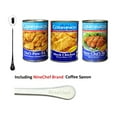 thumbnail image 1 of NineChef Bundle --Companion Mixed Three Flavor (Vegan Chicken x4, Seitan TidbitsX4,mock Chicken X4, total 12 pack) Plus NineChef Coffee Spoon ,meat substitute,Non-GMO Gluten,Product of Taiwan, 1 of 4