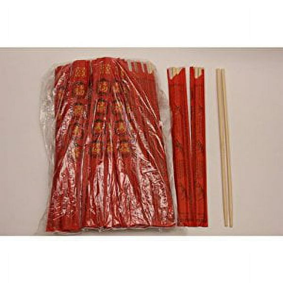 NineChef Bundle - Disposable Bamboo Chopsticks 200 Sets + 1 NineChef Brand Long Handle Spoon