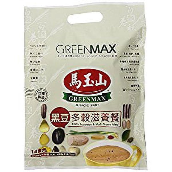 NineChef Bundle - GREENMAX Black Soybean and Multi Grains Meal 14.7 Ounce (2 Bag) + 1 NineChef ChopStick