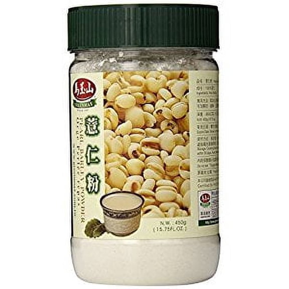 NineChef Bundle - GREENMAX Pearl Barley Powder 15.75 Ounce (6 Bottle) + 1 NineChef ChopStick