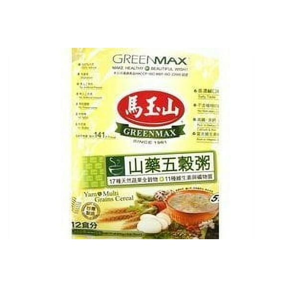 NineChef Bundle - GREENMAX Yam and Multi Grains Cereal 17.2 Ounce + 1 NineChef ChopStick