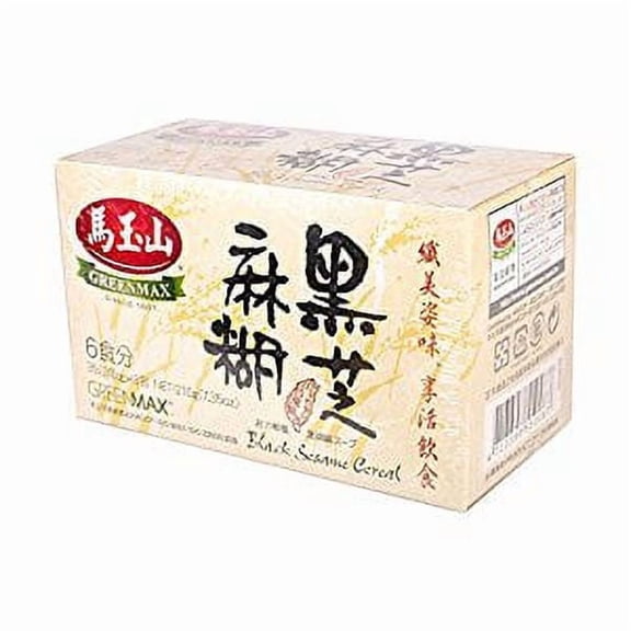 NineChef Bundle - Greenmax (Mayushan) Black Sesame Cereal - 7.35oz (1 Bag) + 1 NineChef ChopStick
