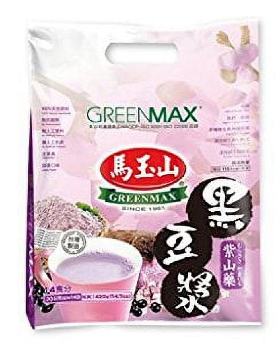 NineChef Bundle - Greenmax (Mayushan) Purple Yam Black Soybean Powder 3 Pak - 3x 14 Servings + 1 NineChef ChopStick