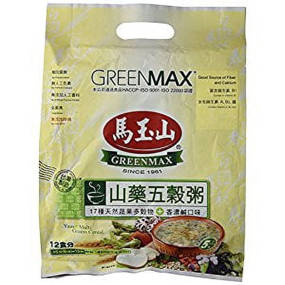 NineChef Bundle - Greenmax - Yam & Multi Grains Cereal (6 Bag) + 1 NineChef ChopStick
